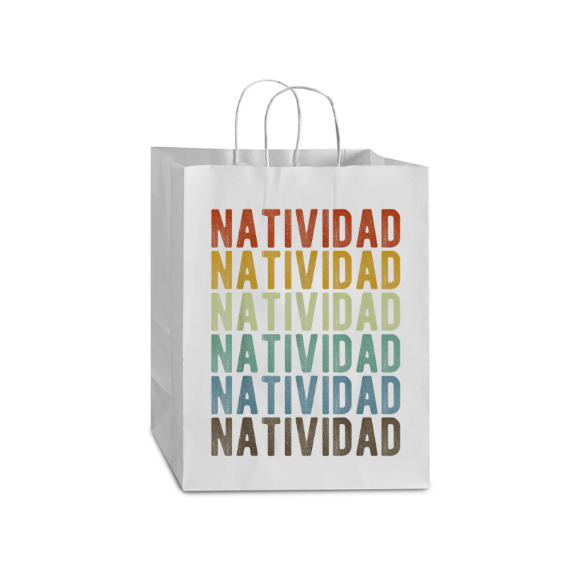 Natividad City Philippines Retro Mart Paper Bag -13 X 7 X 17 | Artistshot