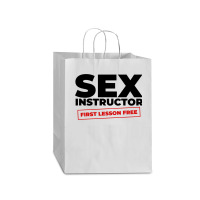 Sex Instructor Classic Mart Paper Bag -13 X 7 X 17 | Artistshot