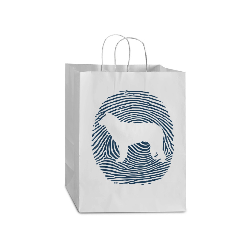 Welsh Sheepdog Dna Fingerprint Dog Welsh Sheepdog Mart Paper Bag -13 x 7 x 17 by cm-arts | Artistshot