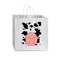 Cow Udder Pattern Funny Lazy Diy Costume Easy Halloween Vogue Paper Bag - 16 X 6 X 12 | Artistshot