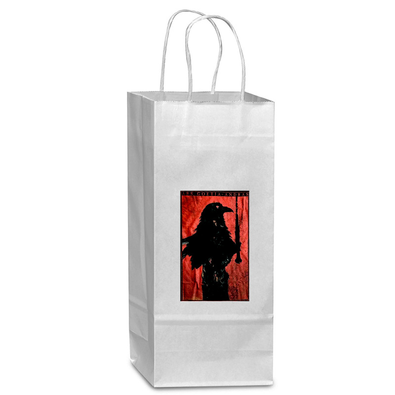 Ars Goetia, Demon Andras, Ars Goetias, The Ars Goetia, Ars, Goetia, Ar Wine Paper Bag - 5 1/2 x 3 1/4 x 13 by SHUTERPH | Artistshot