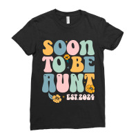 Soon To Be Aunt Est 2024 - New Aunt Pregnancy Ladies Fitted T-shirt | Artistshot