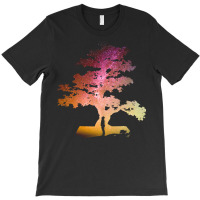 Bonsai Tree T  Shirt Bonsai Tree Milky Way Galaxy Design T  Shirt T-shirt | Artistshot