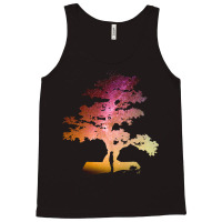 Bonsai Tree T  Shirt Bonsai Tree Milky Way Galaxy Design T  Shirt Tank Top | Artistshot