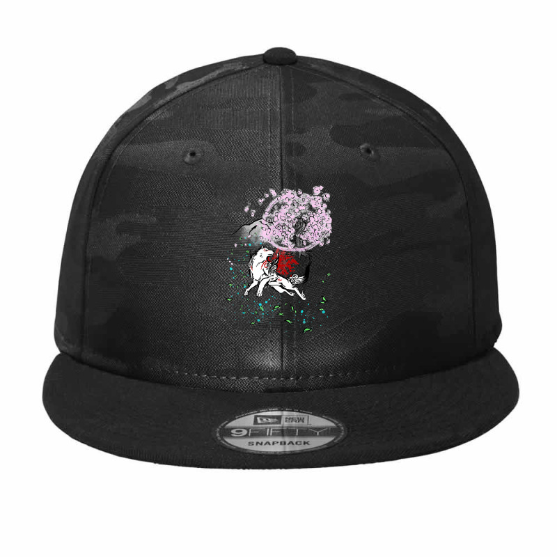 Amaterasu Okamis T Shirt Camo Snapback | Artistshot