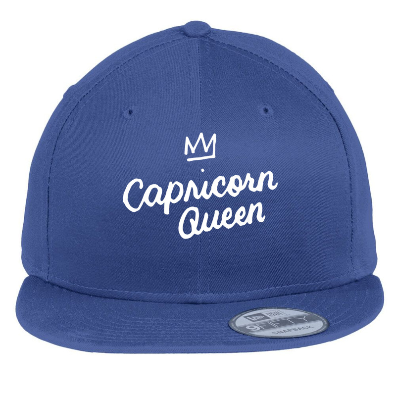 Capricorn Queen Born In December January Birthday Gift Premium T Shirt Flat Bill Snapback Cap | Artistshot