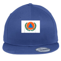 International Civil Defence Organization Flag T Shirt Flat Bill Snapback Cap | Artistshot