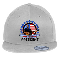 Jack Johnson For President 2020 Flat Bill Snapback Cap | Artistshot