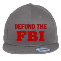 Defund The Fbi Flat Bill Snapback Cap | Artistshot