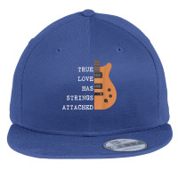 Guitar Player True Love Strings Attached For Guitarist Music T Shirt Flat Bill Snapback Cap | Artistshot