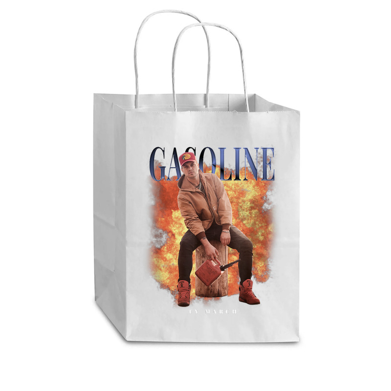 Gasoline T Shirt Cub Paper Bag - 8 X 4 1/2 X 10 1/4 | Artistshot