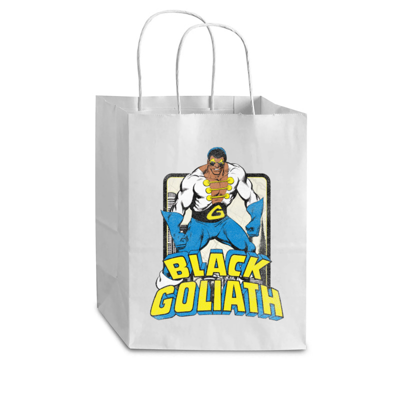 Black Goliath - Dr. Bill Foster (distressed) Cub Paper Bag - 8 X 4 1/2 X 10 1/4 | Artistshot