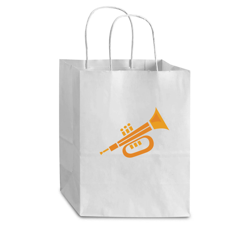 Vector Trumpet Illustration Cub Paper Bag - 8 X 4 1/2 X 10 1/4 | Artistshot