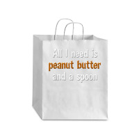 Peanut Butter Funny Shirts Peanut Butter Lover Gifts Debie Paper Bag - 10 X 5 X 13 | Artistshot