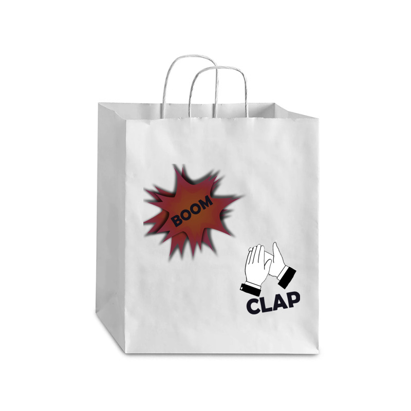 Charli Xcx Inspired Designs Boom Clap Debie Paper Bag - 10 X 5 X 13 | Artistshot