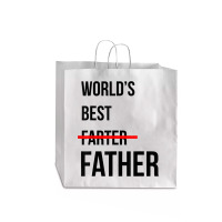 Funny Father's Day Shirt Jumbo Paper Bag - 18 X 7 X 18 3/4 | Artistshot