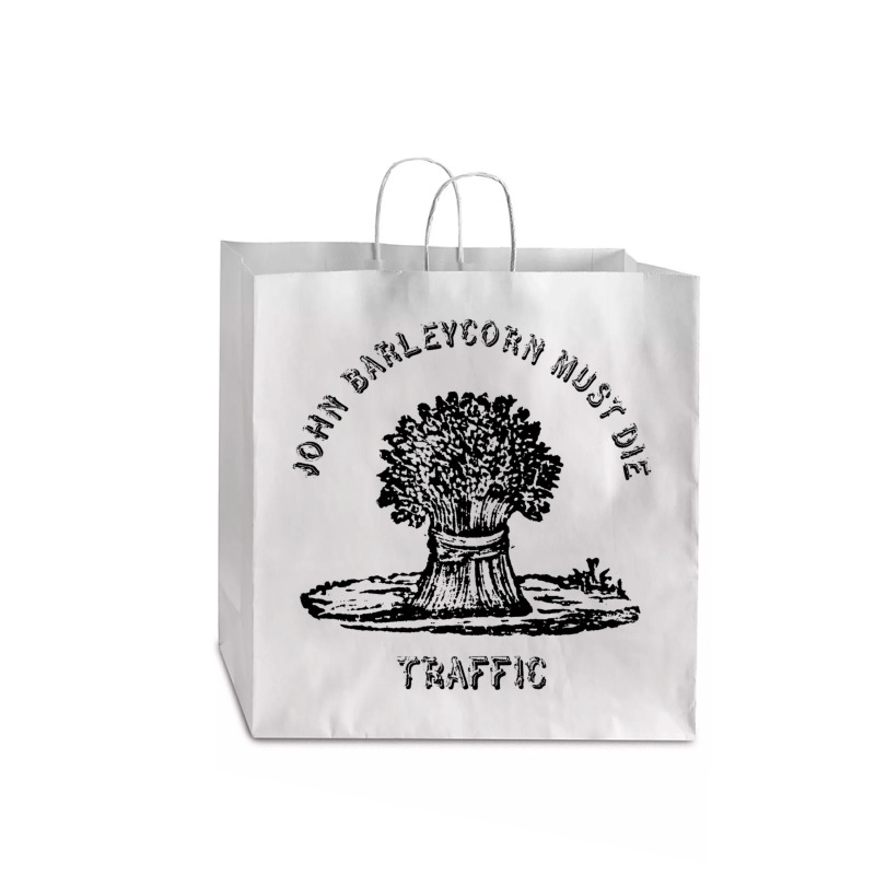 Traffic  John Barleycorn Must Die Jumbo Paper Bag - 18 X 7 X 18 3/4 | Artistshot