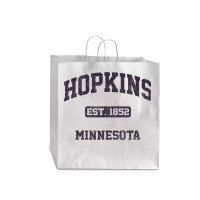 Hopkins Minnesota Mn Vintage State Athletic Style Jumbo Paper Bag - 18 X 7 X 18 3/4 | Artistshot