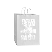 Father And Son Car Guys For Life Cute Car Mechanic Mart Paper Bag -13 X 7 X 17 | Artistshot