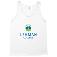 Small Lehmanlogo Bluegreen Verticalcopy Tank Top | Artistshot