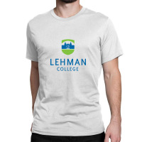 Small Lehmanlogo Bluegreen Verticalcopy Classic T-shirt | Artistshot