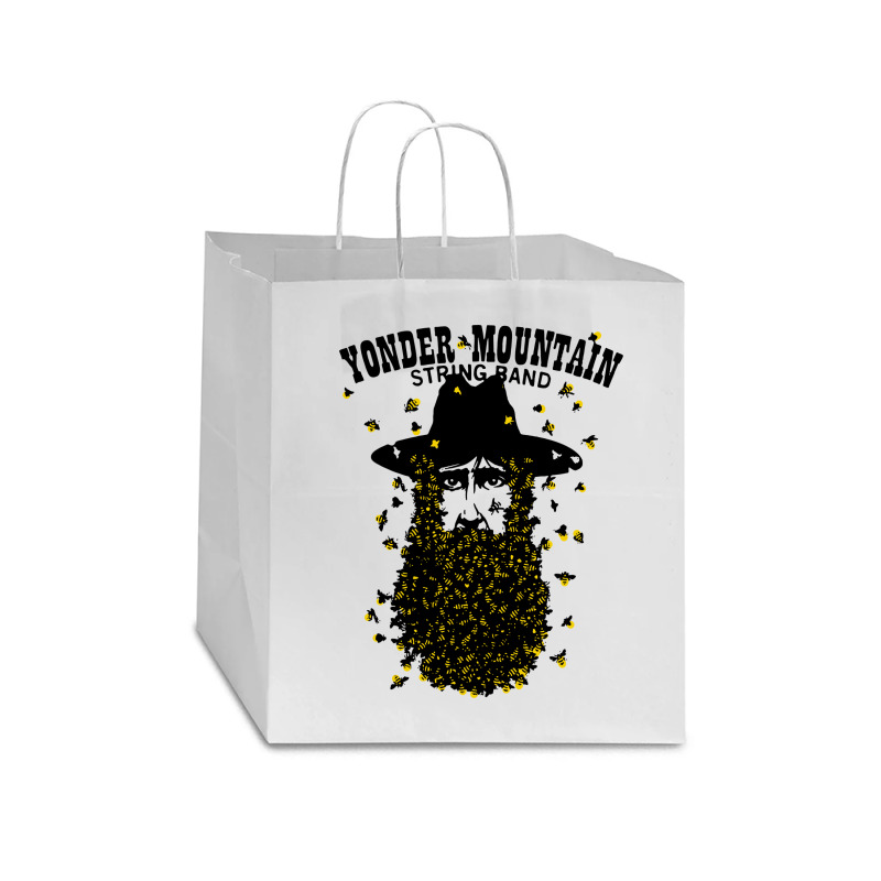 Yonder Mountain String Star Paper Bag - 13 X 7 X 13 | Artistshot