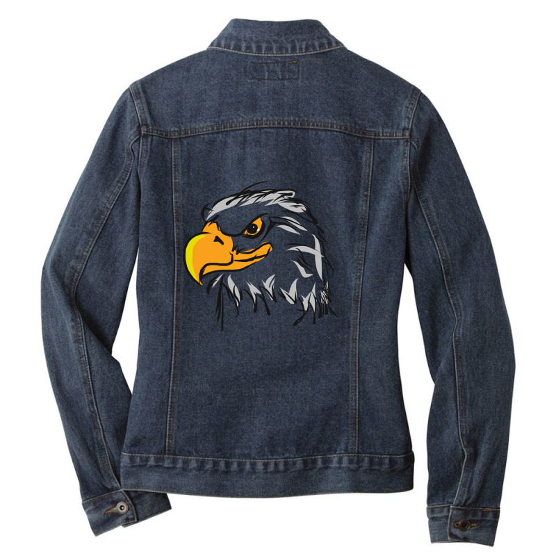 Project   Drawing 11965708685602579150 Ladies Denim Jacket | Artistshot