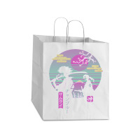 Anime Samurai Chillhop Perfect Gift Anime Take Out Paper Bag - 14 X 10 X 15 1/2 | Artistshot