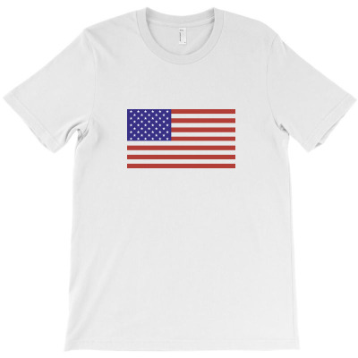 American Flag T-shirt Designed By Estore