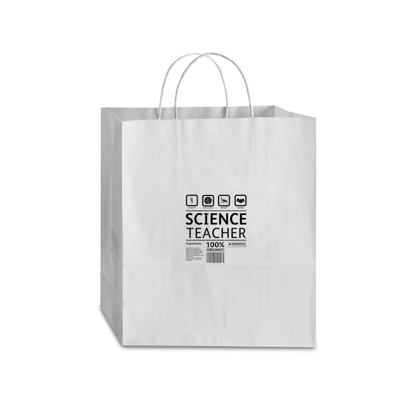 Science Teacher Shirt Physic Chemistry Math Funny Teaching Traveler Paper Bag -13 X 6 X 15 3/4 | Artistshot