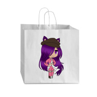 Anime  Chibi Fox Anime Girl Gatcha Kawaii Vogue Paper Bag - 16 X 6 X 12 | Artistshot