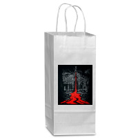 Temple Of The Bleeding Trident, Shiva, Trishul, Temple Of The Bleeding Wine Paper Bag - 5 1/2 X 3 1/4 X 13 | Artistshot