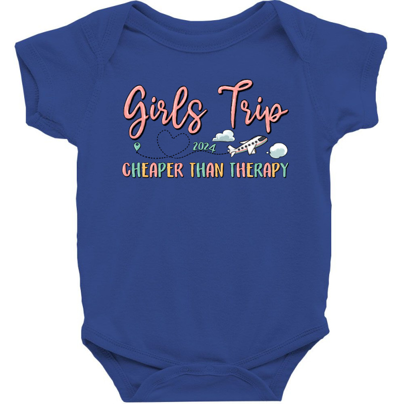 Girls Trip Cheaper Than Therapy Baby Bodysuit by MaliasSmallBusiness | Artistshot