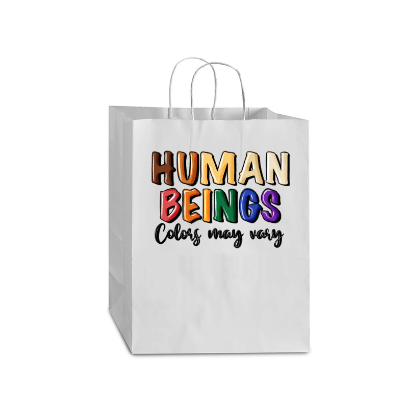 Human Beings Colors May Vary Mart Paper Bag -13 X 7 X 17 | Artistshot