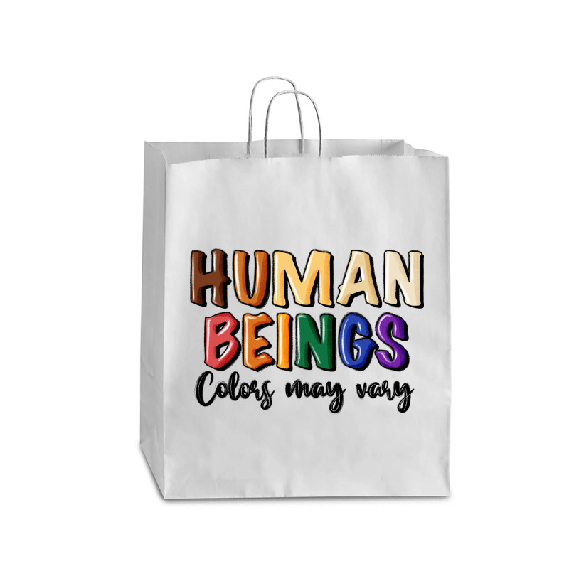 Human Beings Colors May Vary Queen Paper Bag - 16 X 6 X 19 1/4 | Artistshot