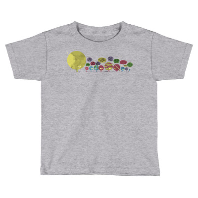 Planetary Chatter Vectorized Toddler T-shirt Designed By Fandysr88
