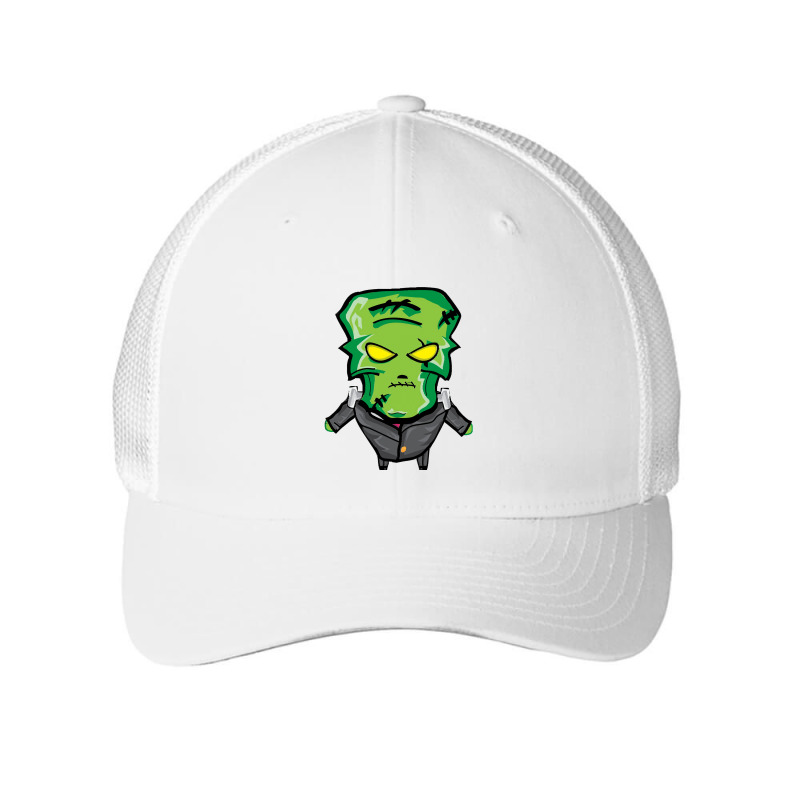 Funny Men Cartoon Green Character Men Women Mesh cap by MarinaArtists | Artistshot