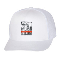 Graphic Picture  Americana Vintage Music Trucker Cap | Artistshot