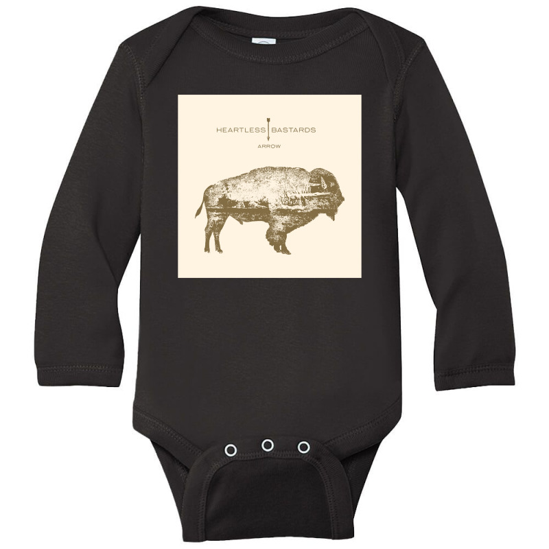 #hëärtlëṡṡ Bäṡtärdṡ Müṡïc #1 Long Sleeve Baby Bodysuit | Artistshot