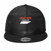 Valley Forge Tennessee Usa State America Travel Tennessean T Shirt Camo Snapback | Artistshot