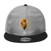 Philippians 413 Religious Lion Verses Funny Christian Gift Characters  Camo Snapback | Artistshot