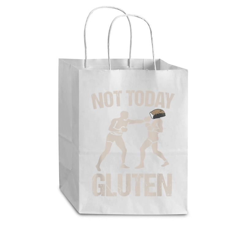 Gluten Free Gifts Wheat Barley Rye Celiac Disease Awareness T Shirt Cub Paper Bag - 8 X 4 1/2 X 10 1/4 | Artistshot