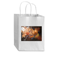 Galactic Stallion, Galactic Stallion Art, Galactic Stallion Painting,  Cub Paper Bag - 8 X 4 1/2 X 10 1/4 | Artistshot