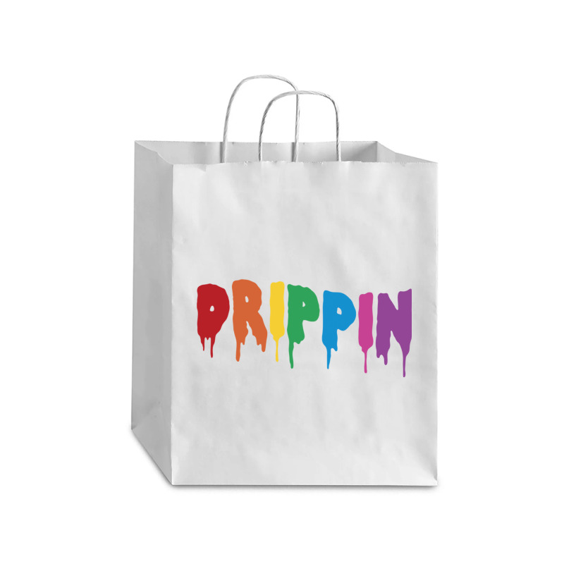 Drippin Colorful Rainbow Hip Hop Lovers Dripping Sauce Pullover Hoodie Debie Paper Bag - 10 X 5 X 13 | Artistshot