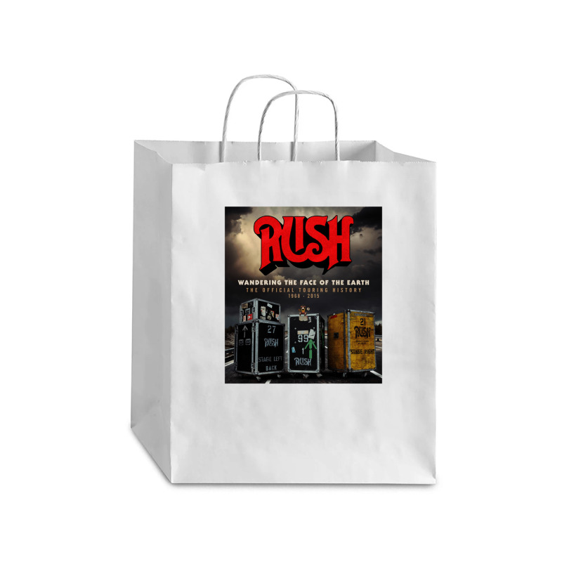 Rush' Wandering The Of The Earth Debie Paper Bag - 10 X 5 X 13 | Artistshot