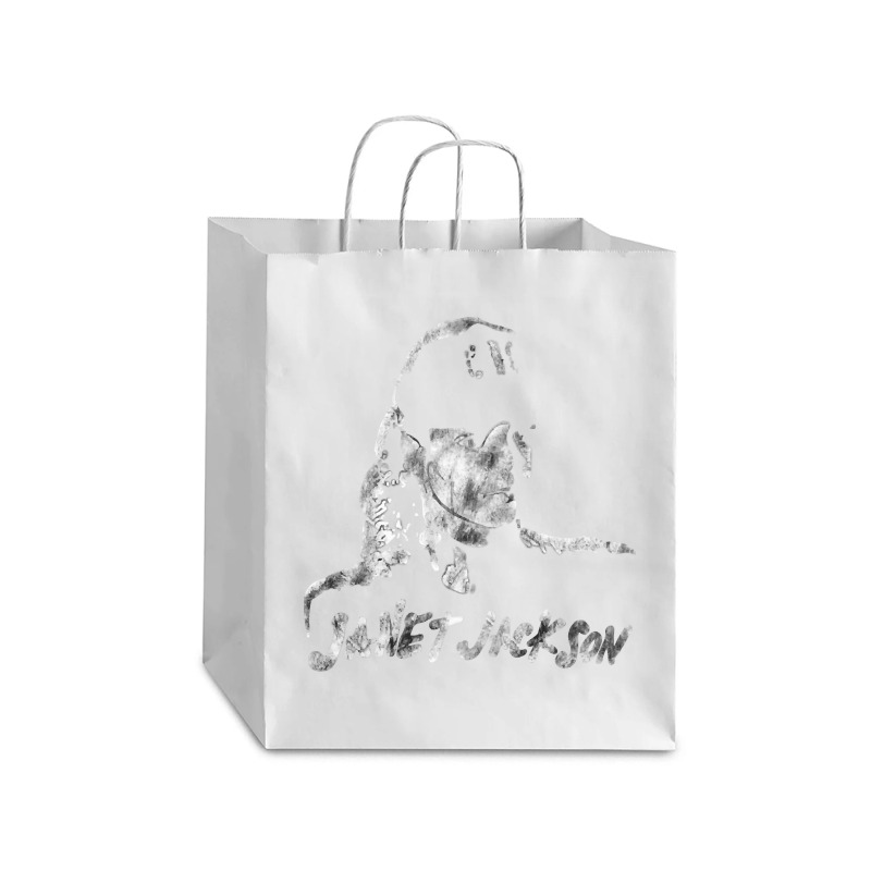 Janet Jackson, The Janet Jackson, Janet Jackson Art, Janet Jackson Vin Debie Paper Bag - 10 X 5 X 13 | Artistshot