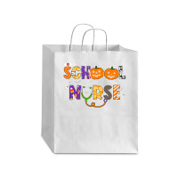 School Nurse Halloween Costume Registered Nurse Life Pumpkin Debie Paper Bag - 10 X 5 X 13 | Artistshot