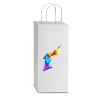 Volumes Extension Classic Double Wine Paper Bag - 6 1/2 X 3 1/2 X 12 3/8 | Artistshot