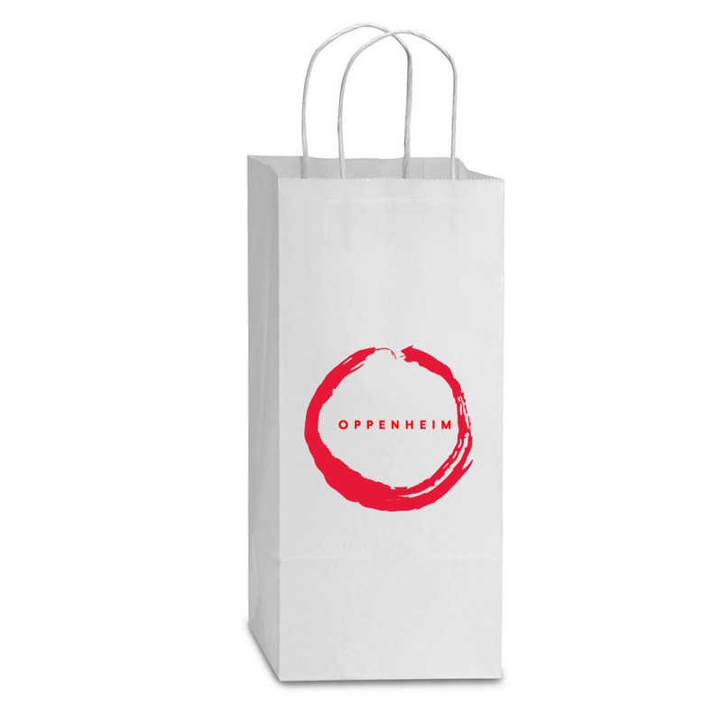 Oppenheim Group Double Wine Paper Bag - 6 1/2 X 3 1/2 X 12 3/8 | Artistshot