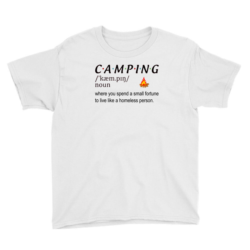 Camping Definition Youth Tee by hoainv | Artistshot